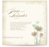 Rustic Queen Anne Wedding Invitations