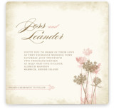 Rustic Queen Anne Wedding Invitations
