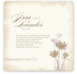Rustic Queen Anne Wedding Invitations