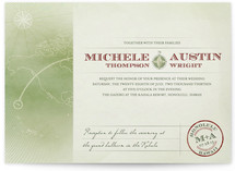 Nautical Destination Wedding Invitations