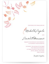 Ombre Chinoise Wedding Invitations
