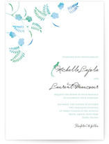 Ombre Chinoise Wedding Invitations