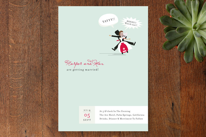 Scooter Wedding Invitations