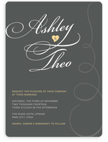 Sweet Swirls Wedding Invitations
