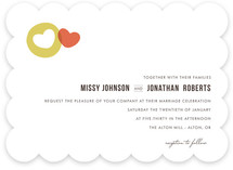 Missing Piece Wedding Invitations