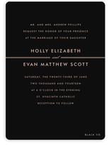 The Threshold Wedding Invitations