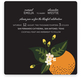 Citrus Crush Wedding Invitations