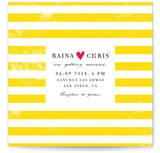 Bold Stripes Wedding Invitations