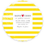 Bold Stripes Wedding Invitations