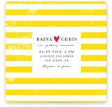 Bold Stripes Wedding Invitations