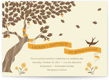 Under the Tree Wedding Invitations