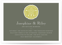 Sand and Sea Wedding Invitations