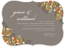 Orange Blossoms Wedding Invitations