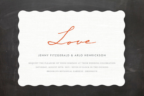 Simply in Love Wedding Invitations