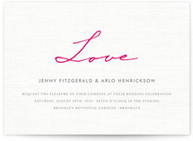 Simply in Love Wedding Invitations