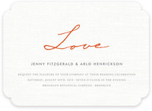 Simply in Love Wedding Invitations