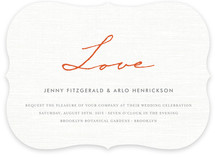 Simply in Love Wedding Invitations