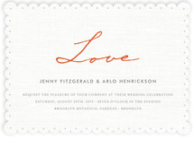 Simply in Love Wedding Invitations