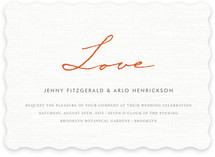 Simply in Love Wedding Invitations