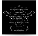 Ornate Love Wedding Invitations