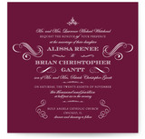 Ornate Love Wedding Invitations