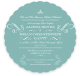 Ornate Love Wedding Invitations