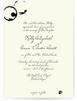 Classic Inkwell Wedding Invitations