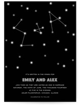 In the Stars Wedding Invitations