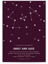 In the Stars Wedding Invitations