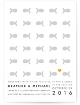 Only Fish for Me Wedding Invitations