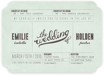 Mr. Laurence Wedding Invitations
