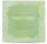 The Pointillist Wedding Invitations