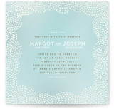 The Pointillist Wedding Invitations