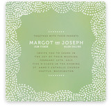 The Pointillist Wedding Invitations