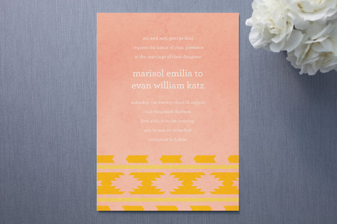 Suzani Wedding Invitations