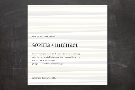 Grain Wedding Invitations