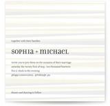 Grain Wedding Invitations