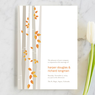 Into the Woods Wedding Invitations