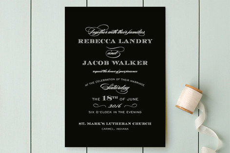 Soiree Wedding Invitations