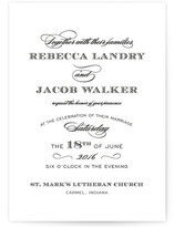 Soiree Wedding Invitations