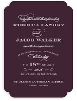 Soiree Wedding Invitations