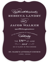 Soiree Wedding Invitations
