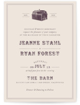 The Barn Wedding Invitations