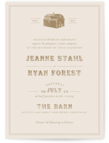 The Barn Wedding Invitations