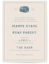 The Barn Wedding Invitations