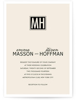 Simple Affair Wedding Invitations