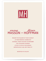 Simple Affair Wedding Invitations