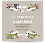 Banner and Branches Wedding Invitations