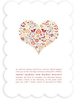 Love Birds Wedding Invitations