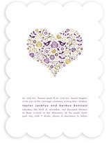 Love Birds Wedding Invitations